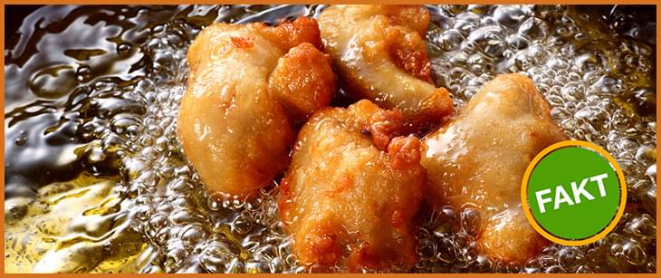 FAKT: Przy schorzeniach wątroby przeciwwskazane są potrawy smażone. 